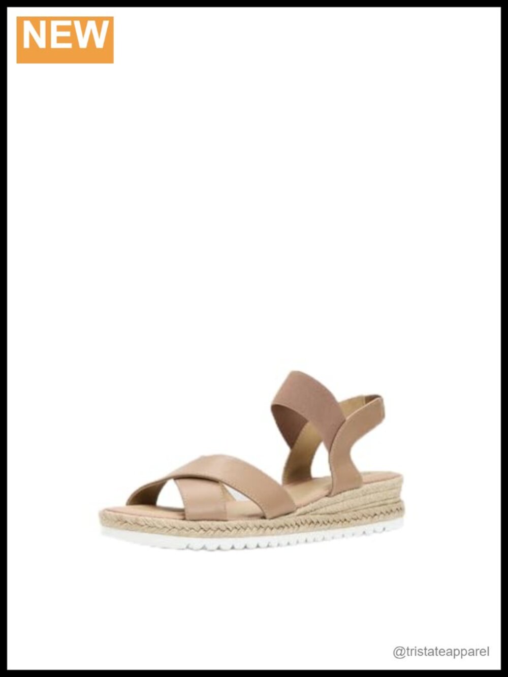 Aquatalia Almeria Leather Round Toe Slingback Wedge Sandals